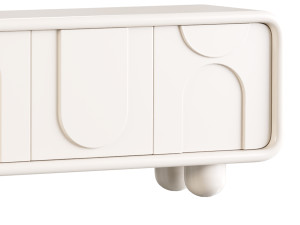 French floor standing TV cabinet Model 3D
