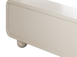 French floor standing TV cabinet Model 3D