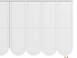 Komoda w stylu francuskim Model 3D