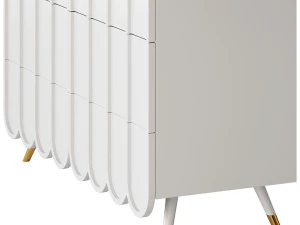 Komoda w stylu francuskim Model 3D