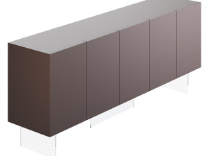 Glass Sideboard Model 3D