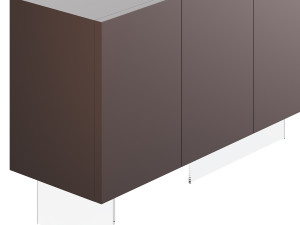 Glass Sideboard Model 3D