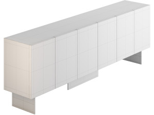 Glass Sideboard Model 3D