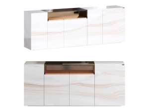Glass sideboard 3Dモデル