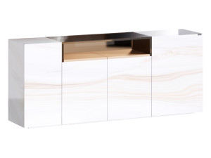 Glass sideboard Modello 3D