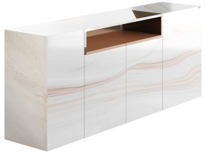 Glass sideboard Modello 3D