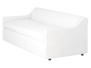GREY PERFORMANCE FABRIC SLEEPER SOFA Model 3D