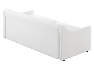 GRAUES SCHLAFSOFA AUS LEISTUNGSF&Auml;HIGEM STOFF 3D Modell