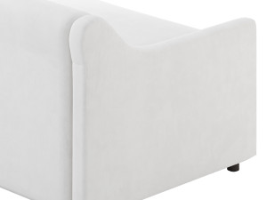 GREY PERFORMANCE FABRIC SLEEPER SOFA Model 3D