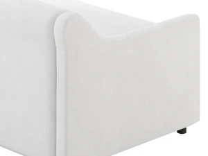 GRAUES SCHLAFSOFA AUS LEISTUNGSF&Auml;HIGEM STOFF 3D Modell