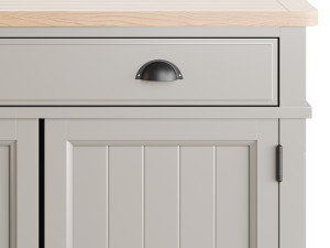 Harrogate 2 Door Sideboard in Prairie 3D 모델