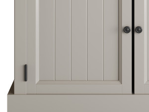 Harrogate 2 Door Sideboard in Prairie 3D 모델