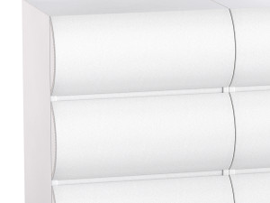 Humply Modern White Leather 3D Model