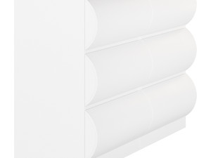 Humply Modern White Leather 3D Model
