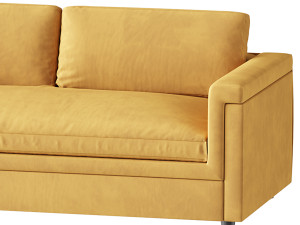 IVORY PERFORMANCE VELVET SOFA Modelo 3D