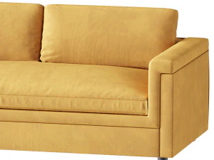 IVORY PERFORMANCE VELVET SOFA 3D Model