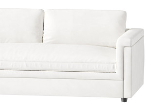 IVORY PERFORMANCE VELVET SOFA Modelo 3D