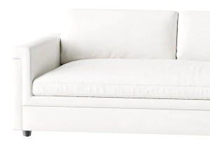 IVORY PERFORMANCE VELVET SOFA 3D Model