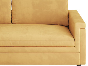 IVORY PERFORMANCE VELVET SOFA Modelo 3D