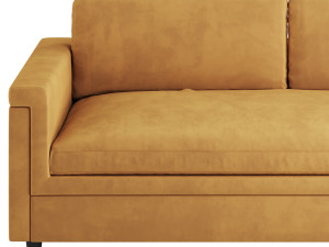 IVORY PERFORMANCE VELVET SOFA Modelo 3D