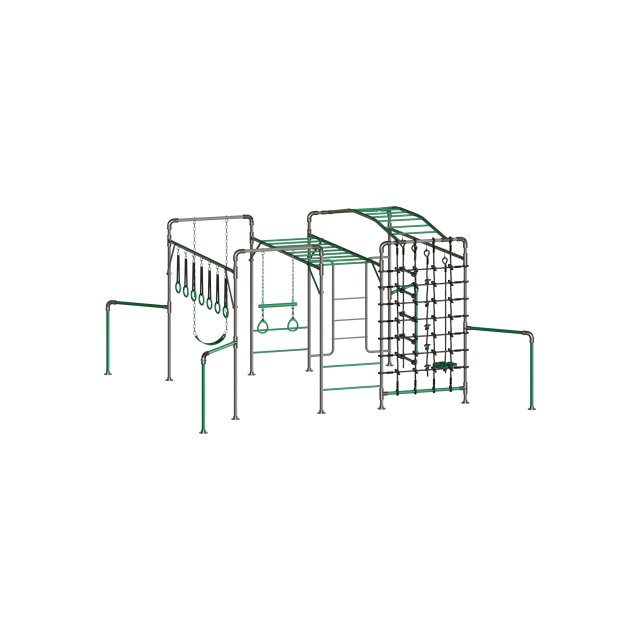 JUNIOR JUNGLE KAKADU MONKEY BARS Modello 3D .c4d .max .obj .3ds .fbx .stl .blend 