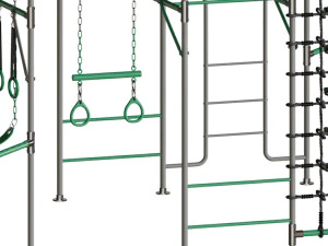 BARRAS DE MACACO JUNIOR JUNGLE KAKADU Modelo 3D