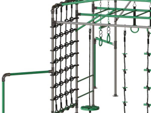 BARRAS DE MACACO JUNIOR JUNGLE KAKADU Modelo 3D