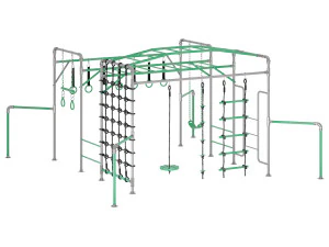 BARRAS DE MACACO JUNIOR JUNGLE KAKADU Modelo 3D