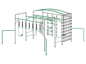 BARRAS DE MACACO JUNIOR JUNGLE KAKADU Modelo 3D