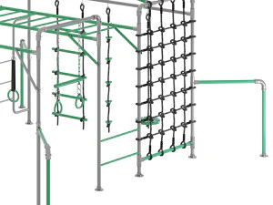 BARRAS DE MACACO JUNIOR JUNGLE KAKADU Modelo 3D