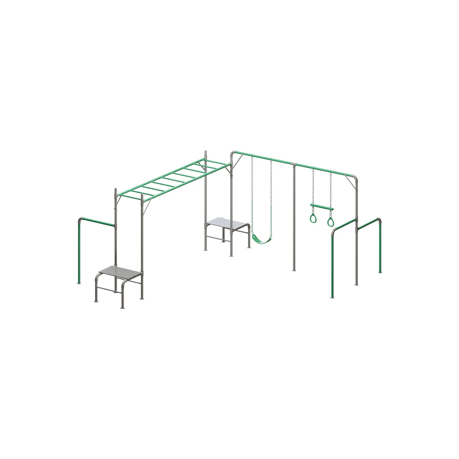 BARRAS DE MACACO JUNIOR JUNGLE KURANDA Modelo 3D .c4d .max .obj .3ds .fbx .stl .blend 