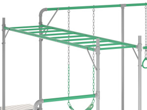 JUNIOR JUNGLE KURANDA MONKEY BARS Model 3D