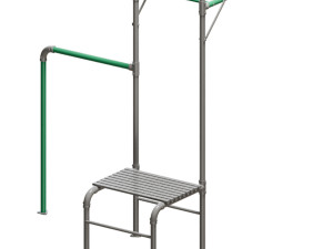 JUNIOR JUNGLE KURANDA MONKEY BARS Model 3D