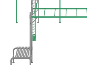 JUNIOR JUNGLE KURANDA MONKEY BARS Model 3D