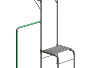 JUNIOR JUNGLE MONKEY BAR MODULE - LIFESPAN KIDS 3D Model
