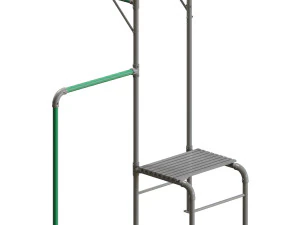 JUNIOR JUNGLE MONKEY BAR MODULE - LIFESPAN KIDS 3D Model