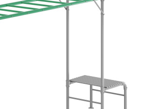 JUNIOR JUNGLE MONKEY BAR MODULE - LIFESPAN KIDS 3D Model