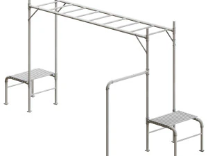 JUNIOR JUNGLE MONKEY BAR MODULE - LIFESPAN KIDS 3D Model