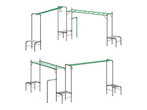 JUNIOR JUNGLE TARZAN MONKEY BARS 3D Модель