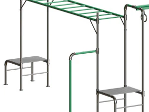 JUNIOR JUNGLE TARZAN MONKEY BARS 3D Model
