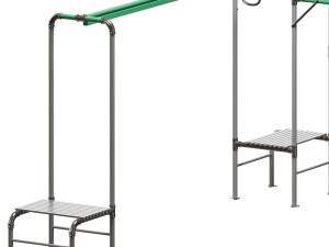 JUNIOR JUNGLE TARZAN MONKEY BARS 3D Model