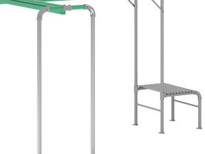 JUNIOR JUNGLE TARZAN MONKEY BARS 3D Model