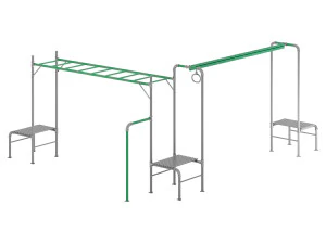 JUNIOR JUNGLE TARZAN MONKEY BARS 3D Model