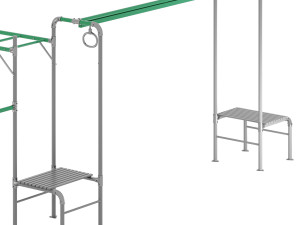 JUNIOR JUNGLE TARZAN MONKEY BARS 3D Model