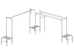 JUNIOR JUNGLE TARZAN MONKEY BARS 3D Model