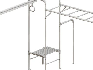 JUNIOR JUNGLE TARZAN MONKEY BARS 3D Model
