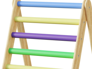 Winter horizontal bar Kinder 3D 모델