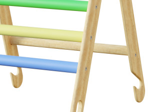 Winter horizontal bar Kinder 3D 모델