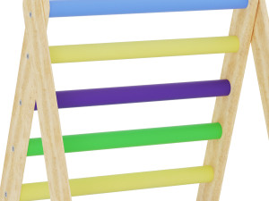 Winter horizontal bar Kinder 3D 모델