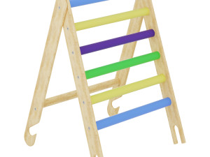 Winter horizontal bar Kinder 3D 모델